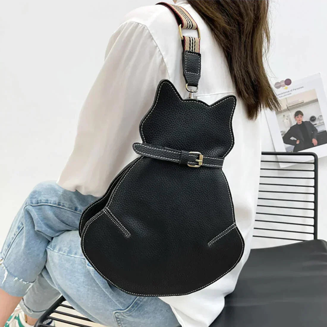 Lleva a tu gato con estilo: ¡la moderna bolsa transportadora para gatos!