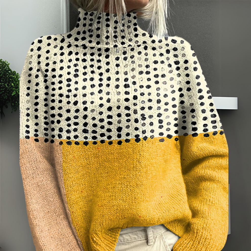 Lydia | Sweater Estampado de Colores Vivos