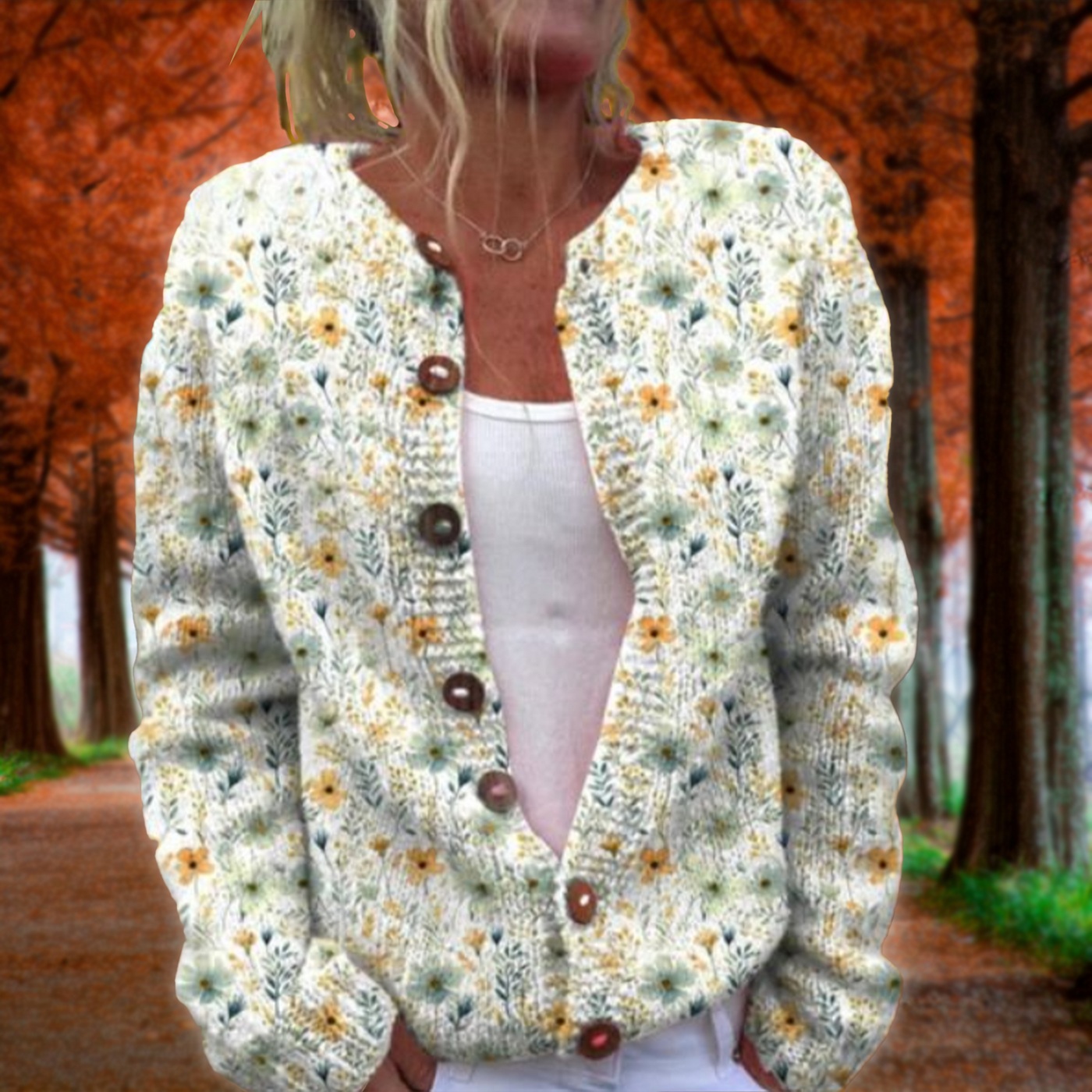 Fiona | Chaleco Floral para un Estilo Único y Sin Esfuerzo