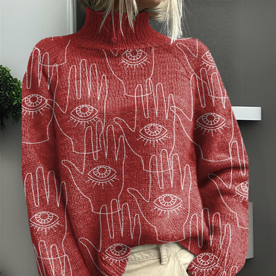 Lydia | Sweater Estampado de Colores Vivos