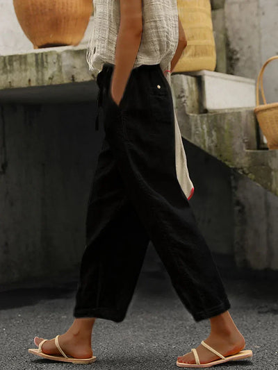 Francisca | Pantalón casual de algodón suave y fresco