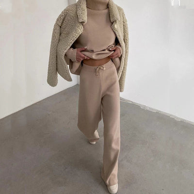Queralt | Conjunto Elegante y Minimalista de Dos Piezas Mharta Elena para Mujeres