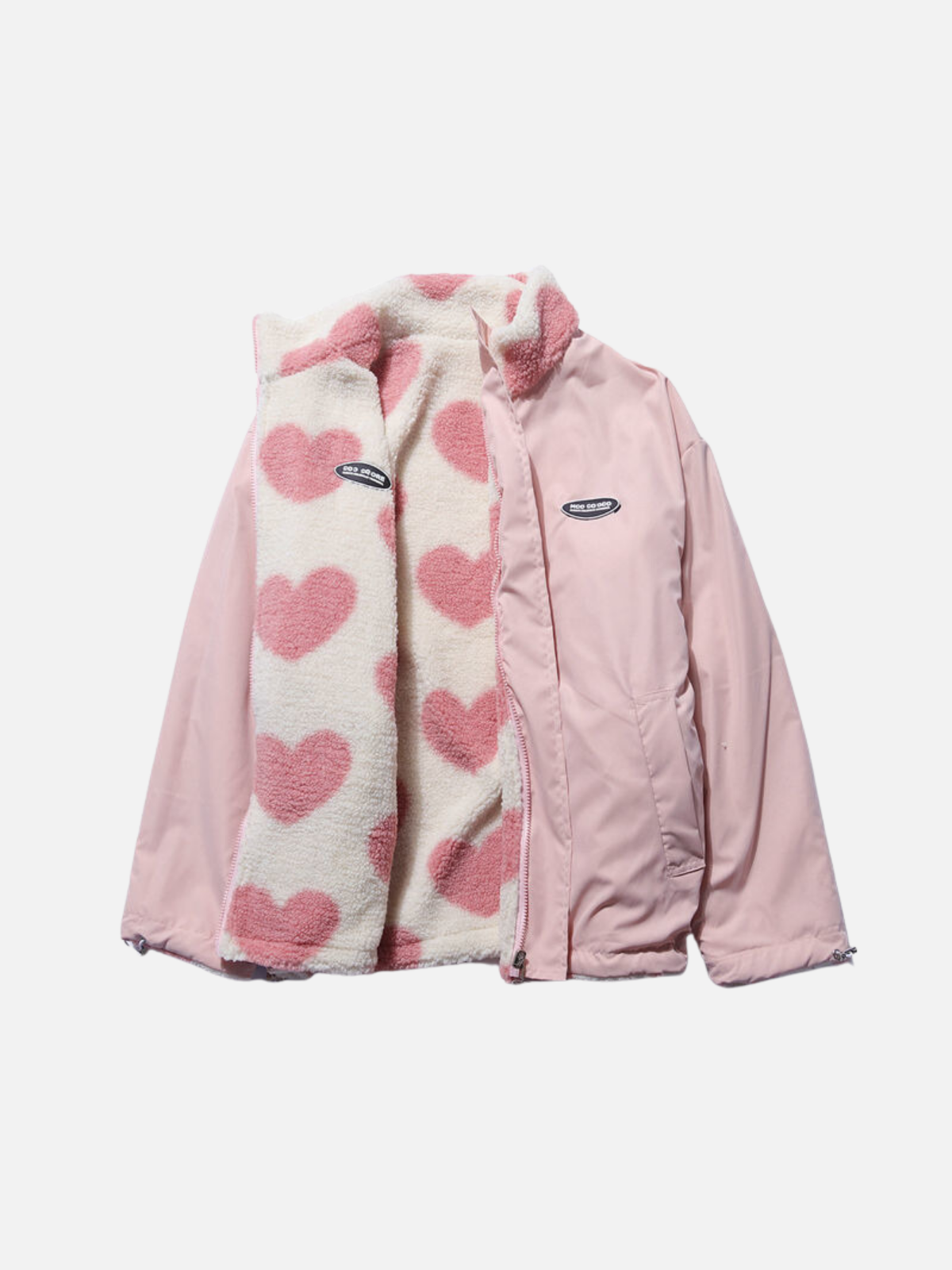Audrey | Chaqueta oversized de doble cara y corte ajustado
