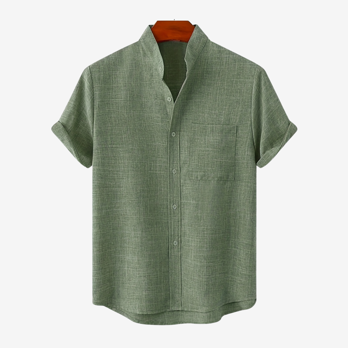 Claudio | Elegante Camisa de Hombre en Algodón y Lino