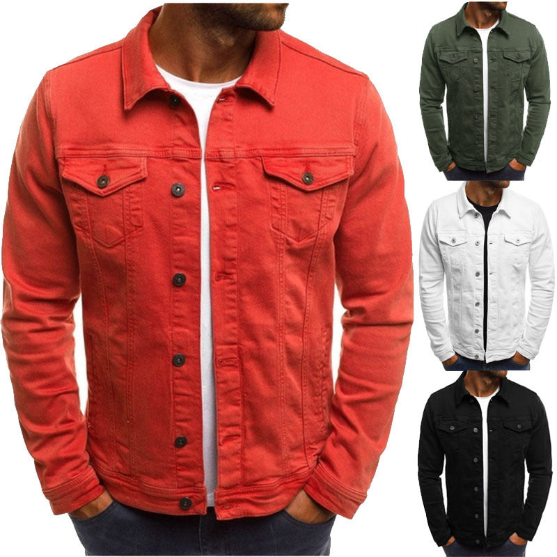 David | Chaqueta de mezclilla casual
