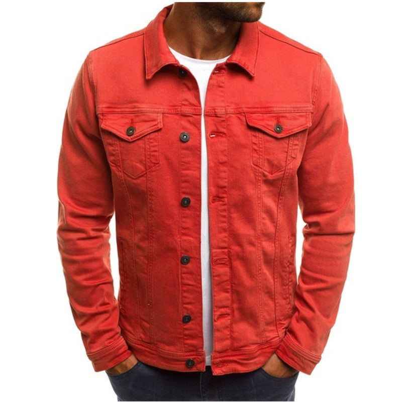 David | Chaqueta de mezclilla casual