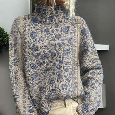Lydia | Sweater Estampado de Colores Vivos