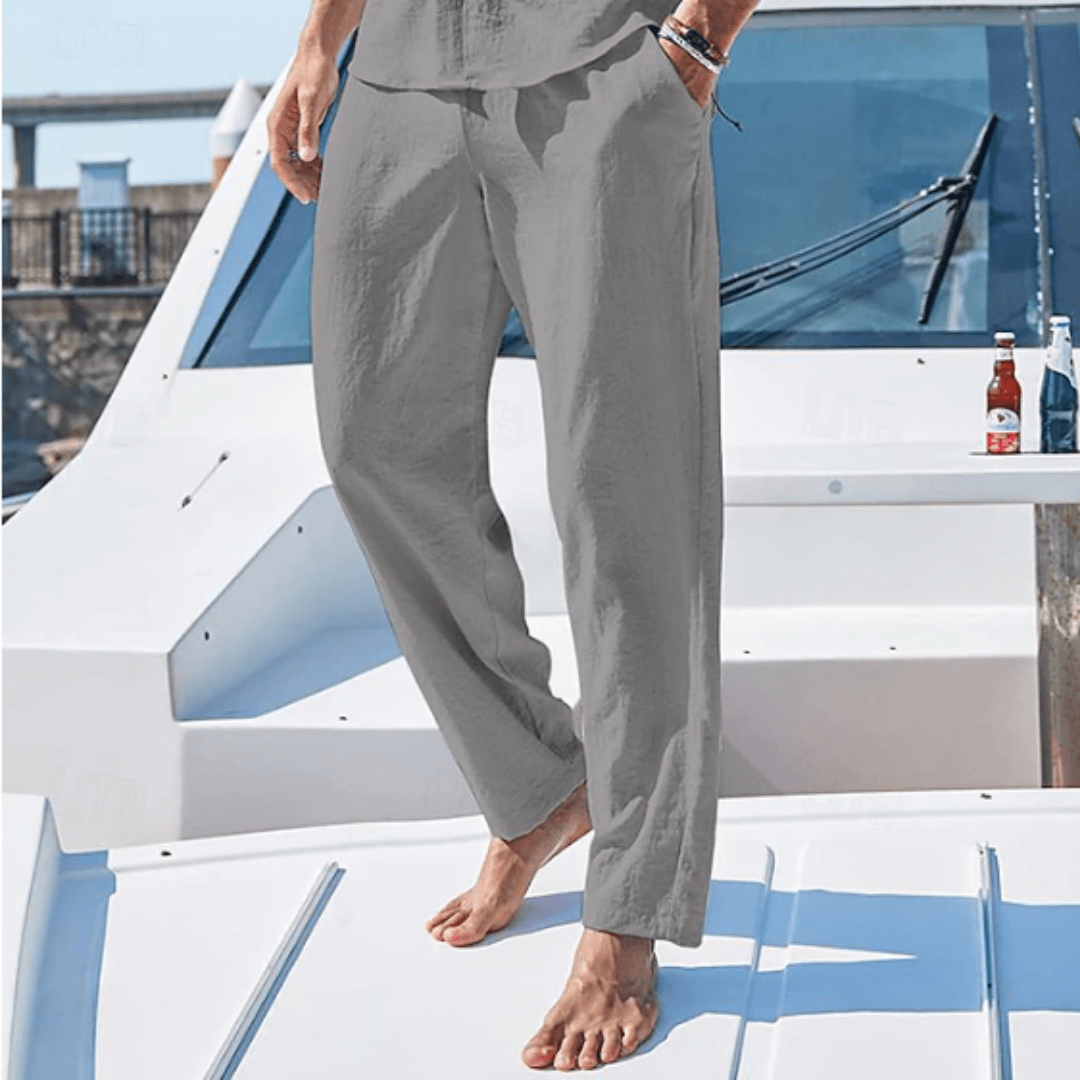 John | Pantalones ligeros y cómodos para el verano.