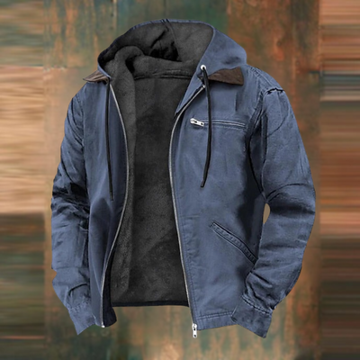 Daniel | Chaqueta con cremallera y capucha