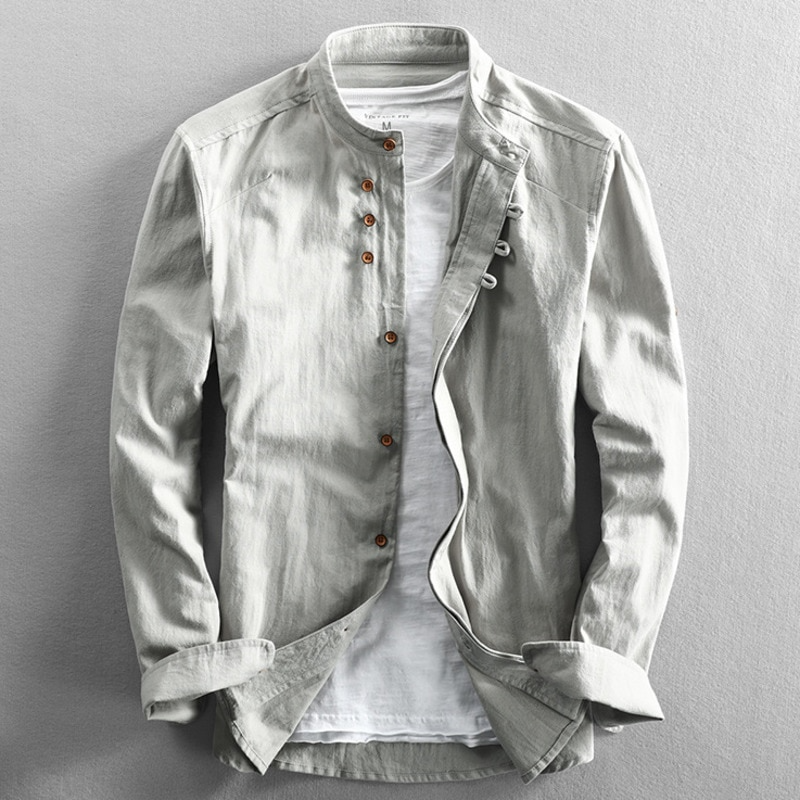 Kevin | Camisa "Katana" de Estilo Japonés