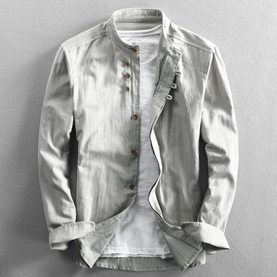 Kevin | Camisa "Katana" de Estilo Japonés