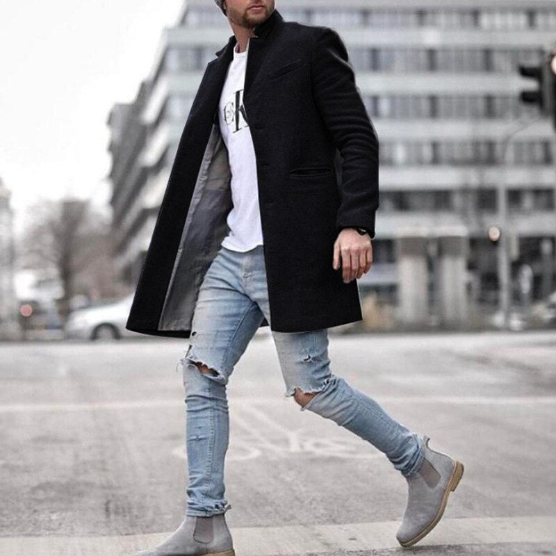 Matthew | Abrigo largo de lana