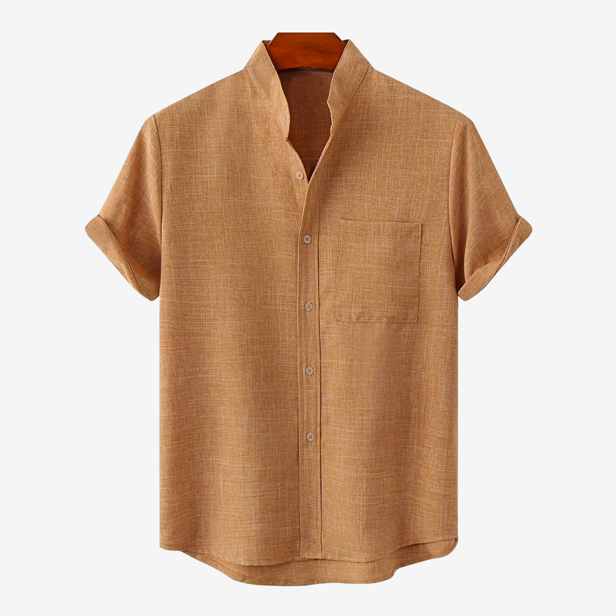 Claudio | Elegante Camisa de Hombre en Algodón y Lino