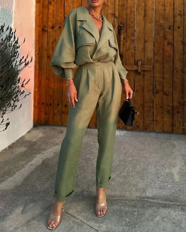 Rocío | Elegante y cómodo conjunto de traje con estilo