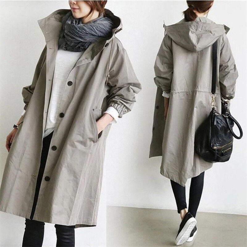 Denisse | Trench Elegancia Clásica By Bianca Milano