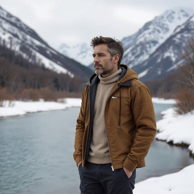 Charles | Chaqueta vintage clásica con forro
