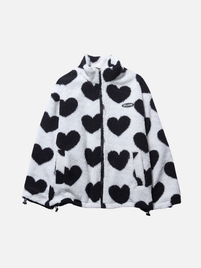 Audrey | Chaqueta oversized de doble cara y corte ajustado