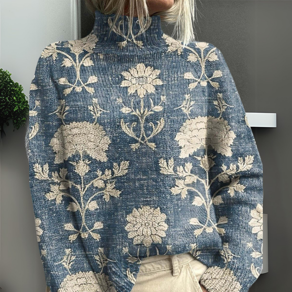 Lydia | Sweater Estampado de Colores Vivos