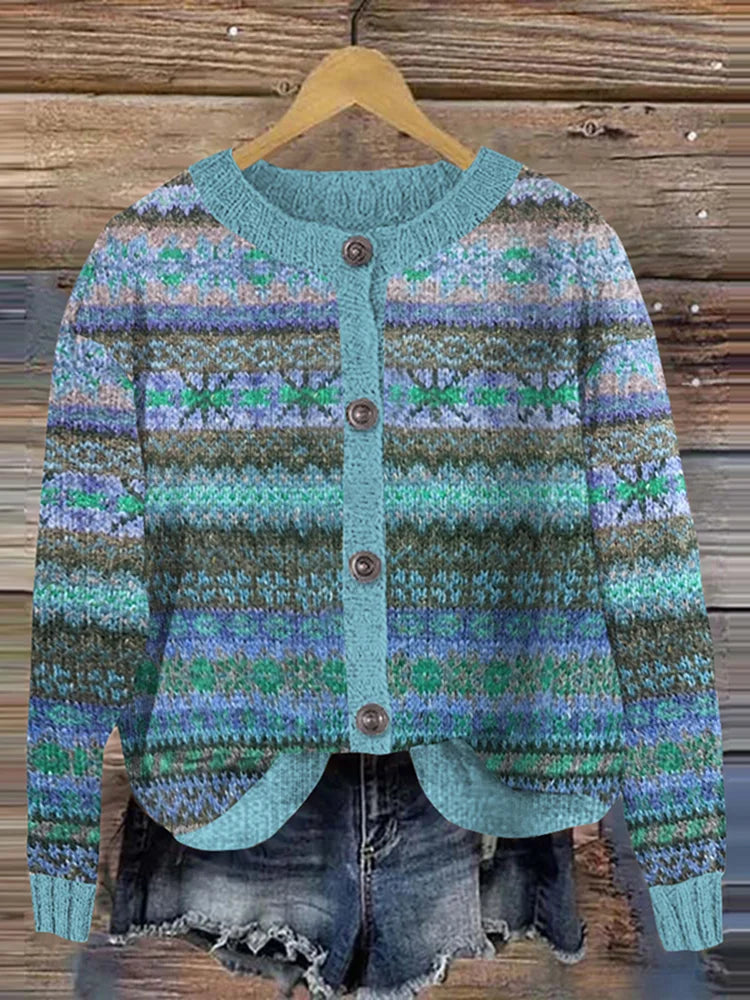 Zoe | Chaleco Azul con Diseño Único y Elegante