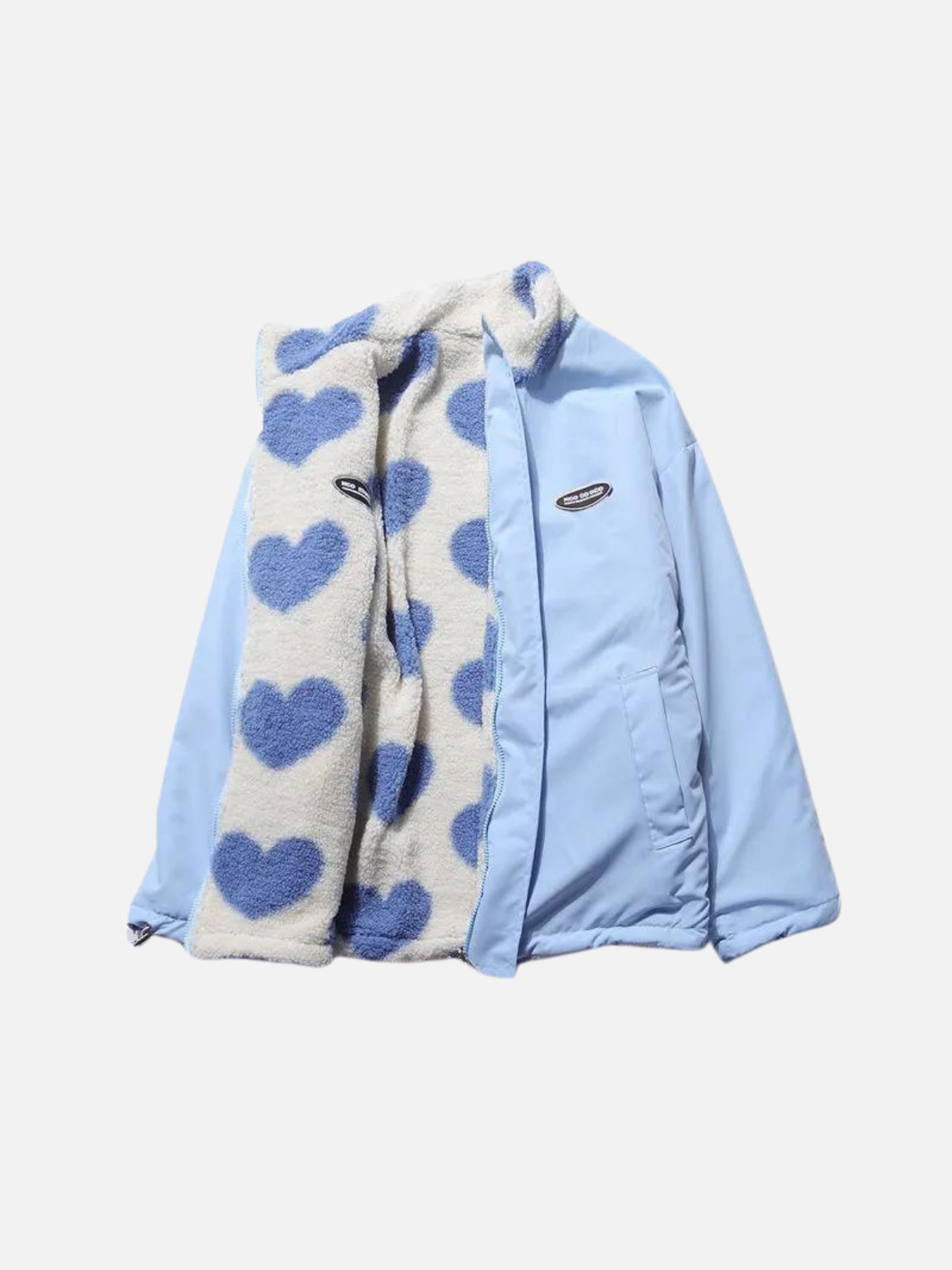 Audrey | Chaqueta oversized de doble cara y corte ajustado