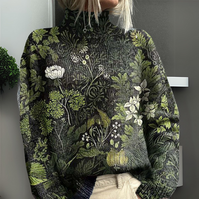 Lydia | Sweater Estampado de Colores Vivos