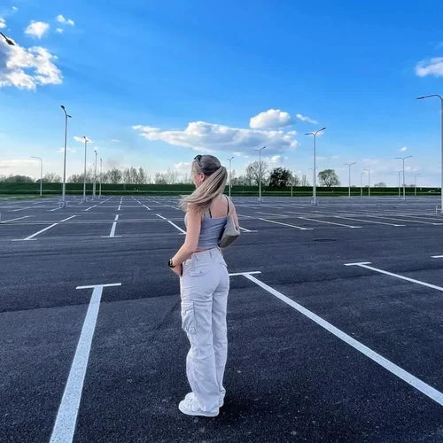 Marina | Pantalón cargo con diseño recto y ajuste perfecto