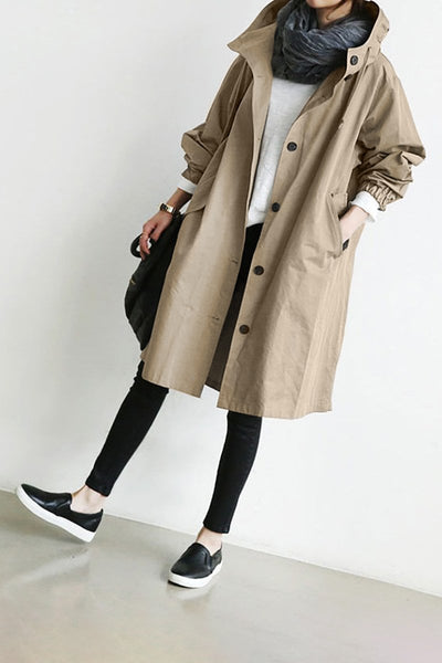 Denisse | Trench Elegancia Clásica By Bianca Milano