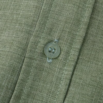 Claudio | Elegante Camisa de Hombre en Algodón y Lino