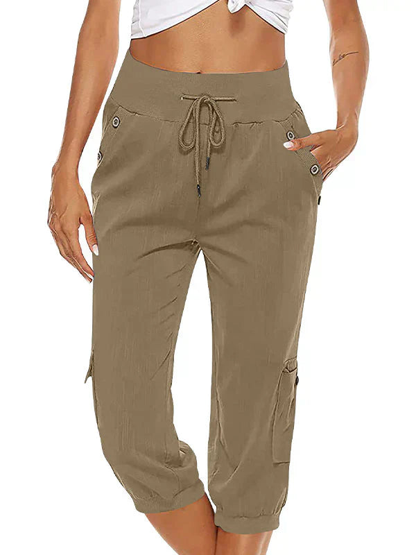 Nerea | Pantalón informal de algodón con ajuste relajado