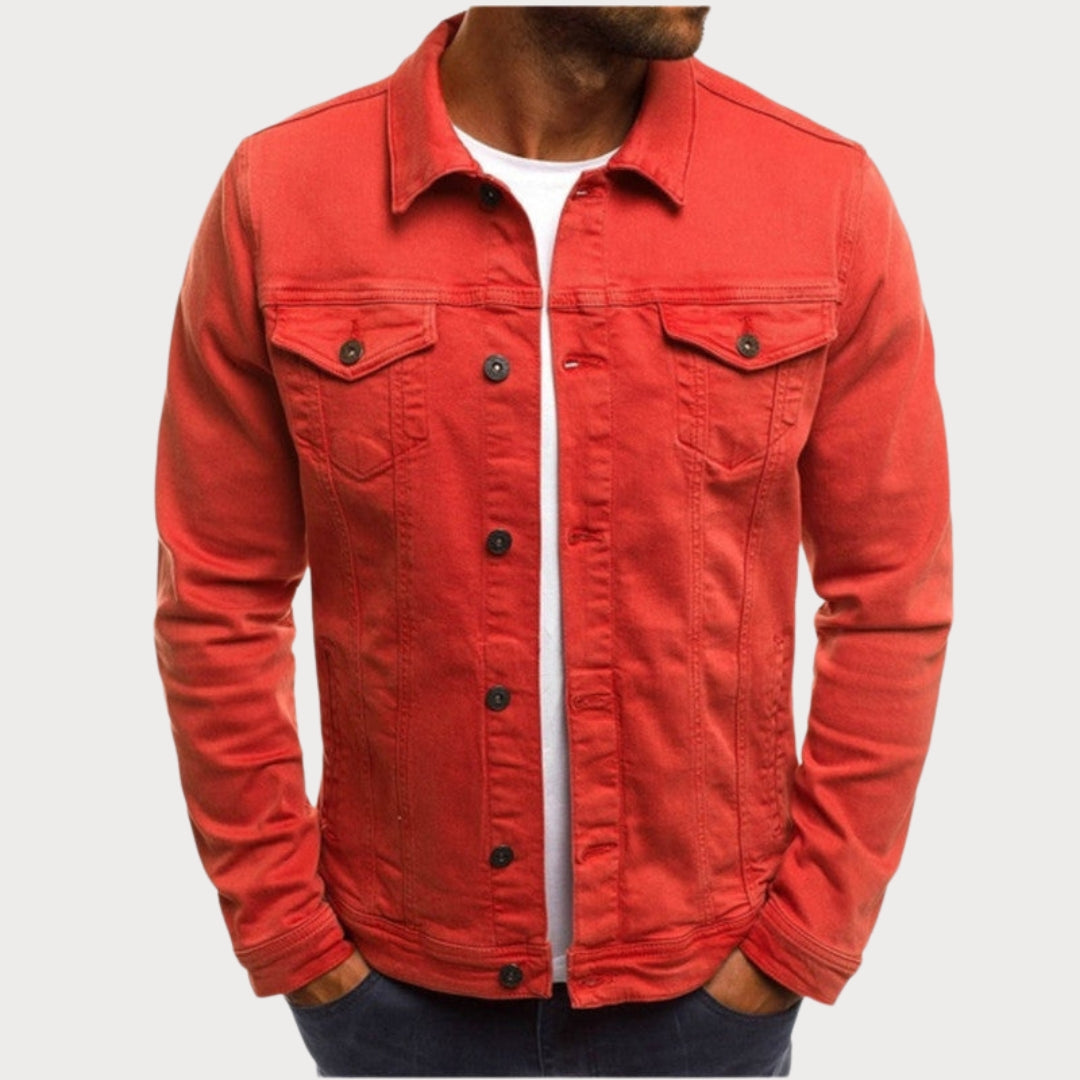 David | Chaqueta de mezclilla casual