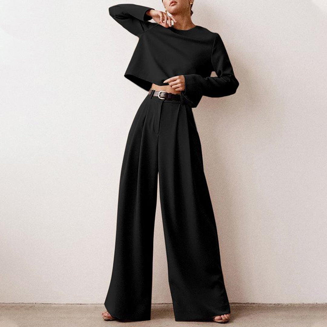 Delfina | Conjunto Chic de Pantalón Palazzo Clara