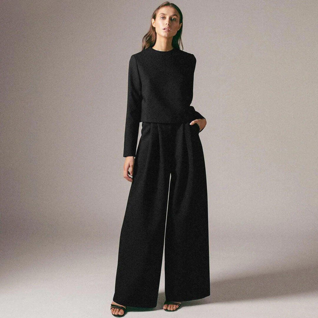 Delfina | Conjunto Chic de Pantalón Palazzo Clara