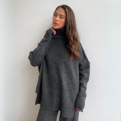 Genevieve | Conjunto de Dos Piezas de Punto Ajustado