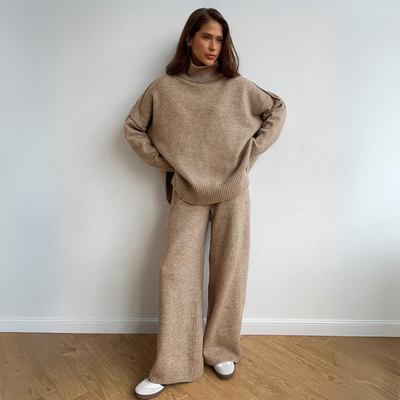 Genevieve | Conjunto de Dos Piezas de Punto Ajustado