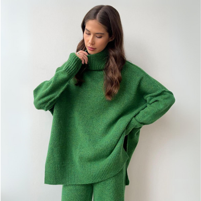 Genevieve | Conjunto de Dos Piezas de Punto Ajustado