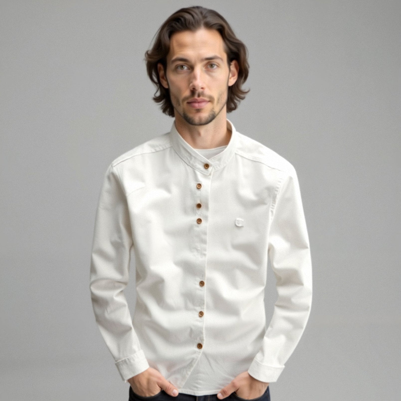 Kevin | Camisa "Katana" de Estilo Japonés