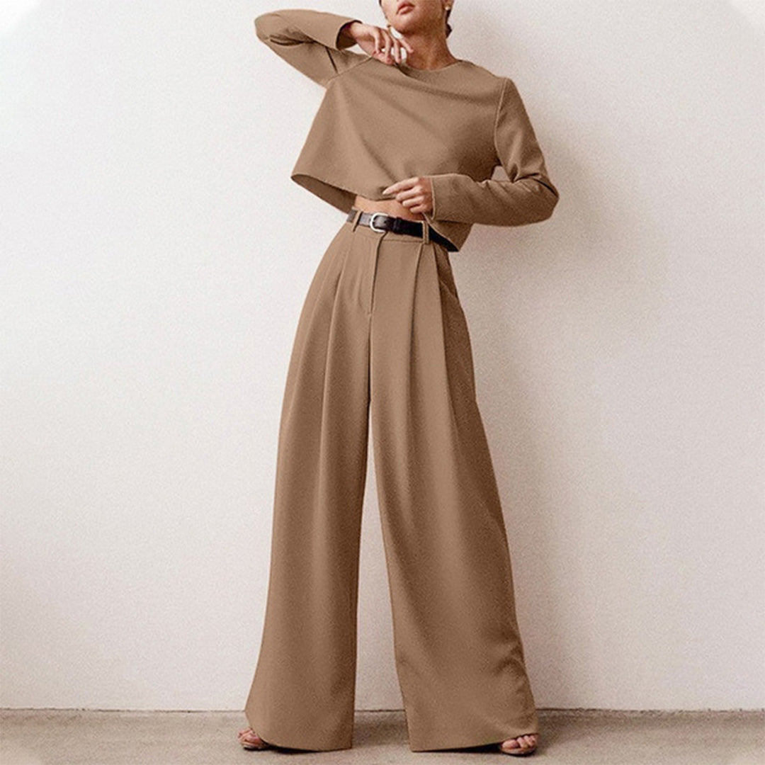 Delfina | Conjunto Chic de Pantalón Palazzo Clara
