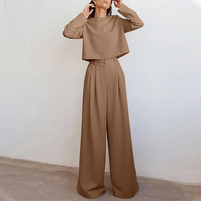 Delfina | Conjunto Chic de Pantalón Palazzo Clara