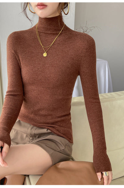 Gianna | Chaleco de Cuello Alto Elegante