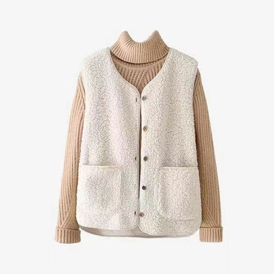 Bianca | Chaleco Elegante con Botones Estilizados