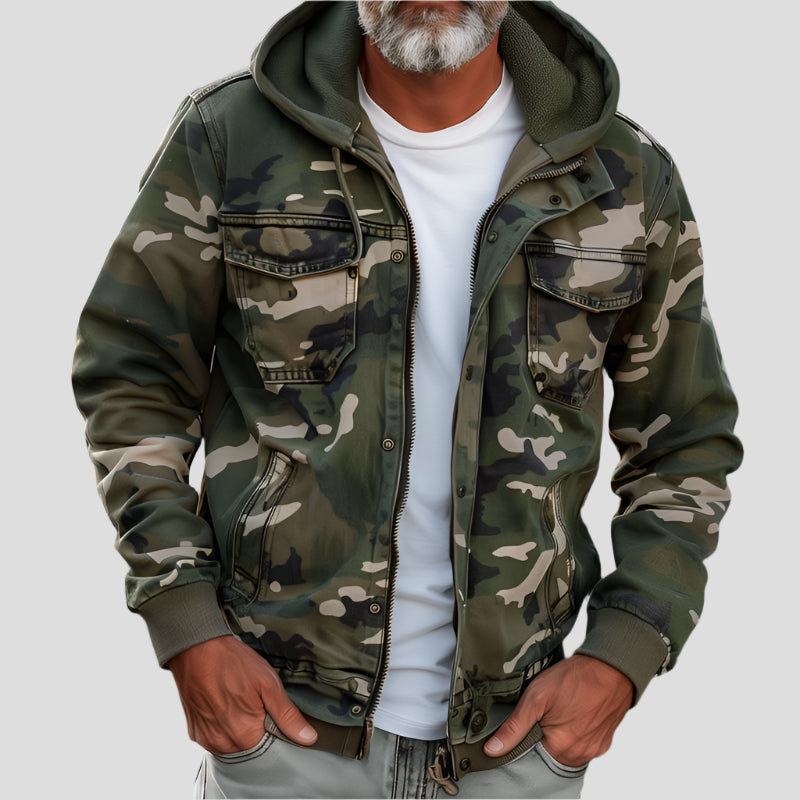 Alexander | Chaqueta cargo con capucha