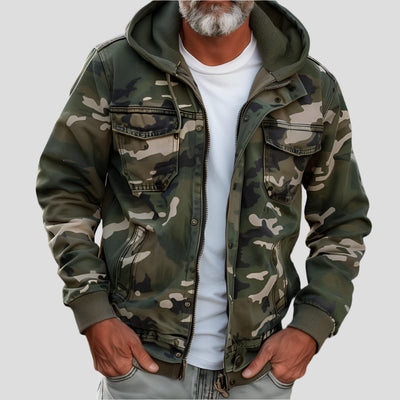 Alexander | Chaqueta cargo con capucha
