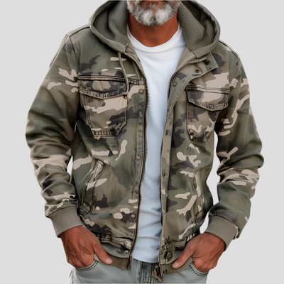 Alexander | Chaqueta cargo con capucha