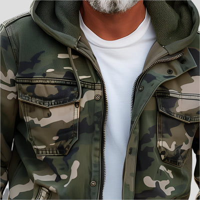 Alexander | Chaqueta cargo con capucha