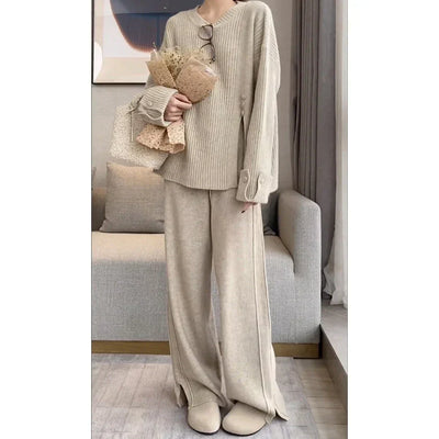 Fiona | Elegante Conjunto de Suéter y Pantalones de Chándal para un Estilo Cómodo y Chic