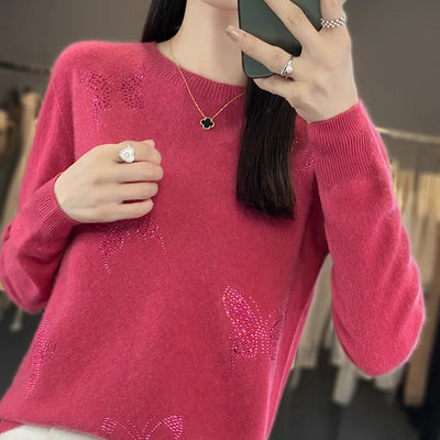 Valeria | Suéter Elegante con Diseño Vlinder