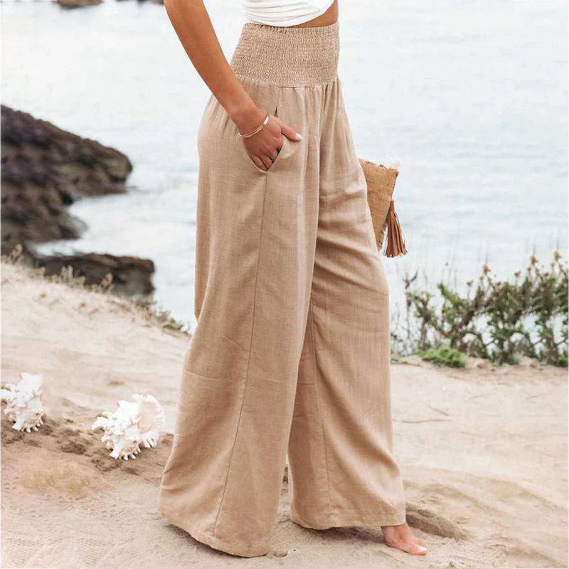 Sienna - Elegantes pantalones italianos de alta calidad.