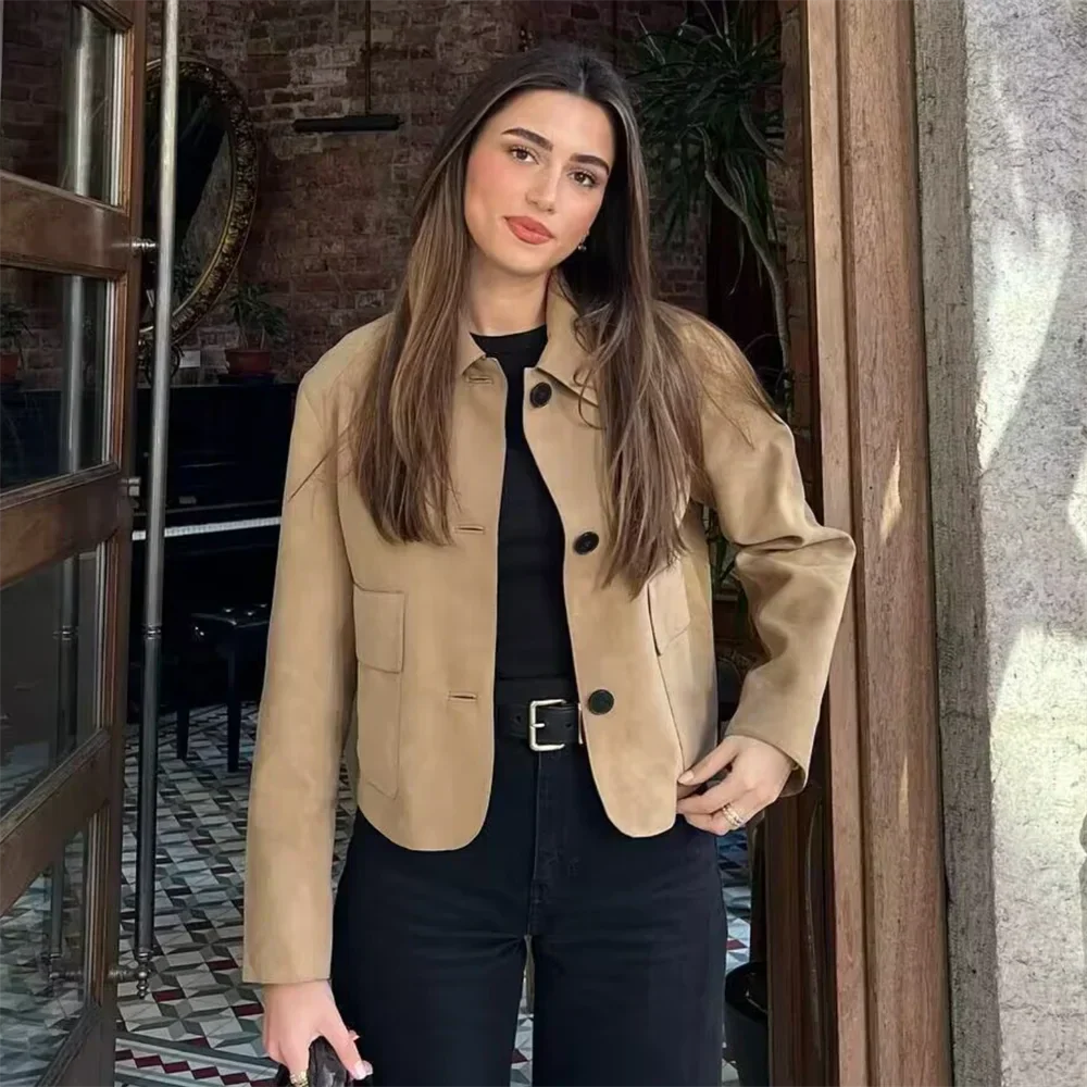 Amelia | Nueva chaqueta de ante para mujer