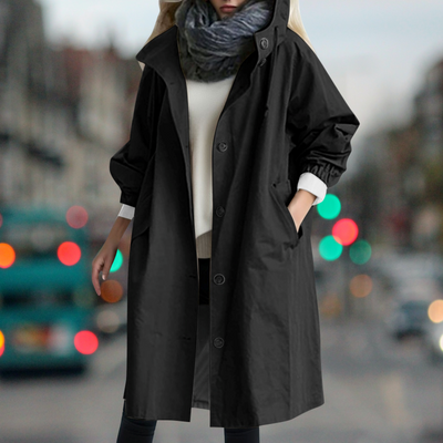 Ava - Trench coat impermeable y cálido