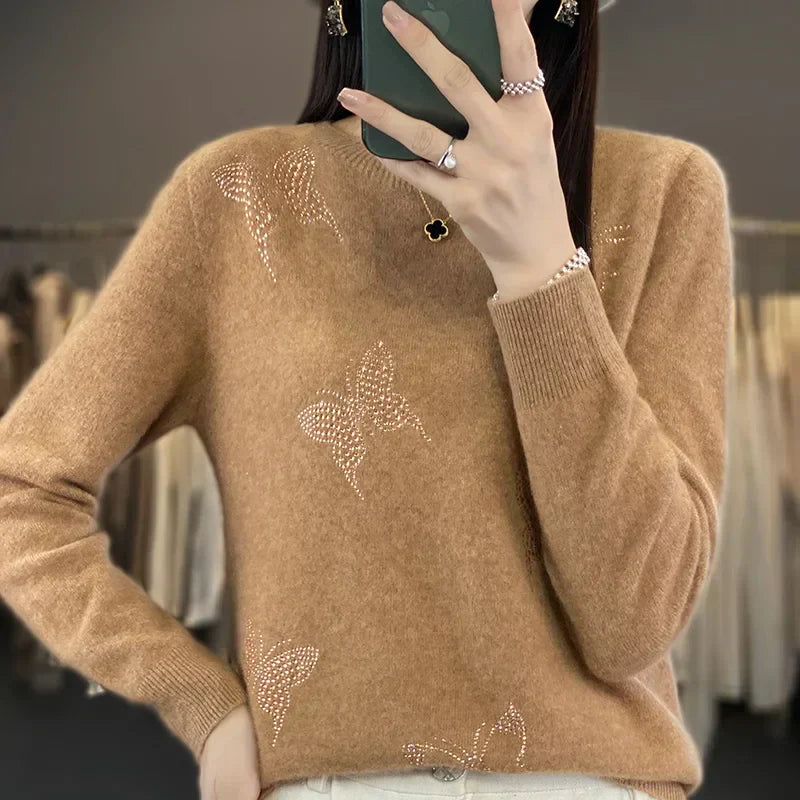 Valeria | Suéter Elegante con Diseño Vlinder